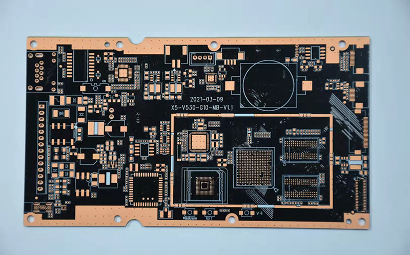 How does a printed circuit board represent its function in an electronic device